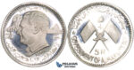 ZI83, United Arab Emirates, Ajman, 5 Riyals 1970 ASSAY, Aluminum, KM# E7, Ch Proof, Rare!