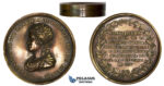 ZK74, Spain, Ferdinand VII, Bronze Box Medal 1820 (Ø71mm, 65.9g) by Henrionnet, Constitution, Rare!