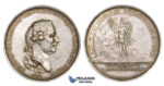 ZM657, Sweden, Silver Medal 1783 (Ø31mm, 12.7g) by Fumerie, Pehr Wilhelm Wargentin, Astronomy