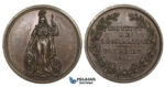 ZM960, France, Bronze Medal 1841 (Ø29.3mm, 12.7g) Legislation Institute, Minerva, Owl