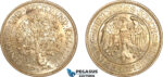 AL742, Germany, Weimar Republic, 5 Reichsmark 1927 A, Berlin Mint, Silver, Lightly cleaned, UNC