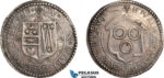 AL760, France, Chalone-sur-Saune, dame Abigail Mathieu, Medalic ½ Ecu (Taler) 1619, Silver (13.9g), Apparently only 4 struck, Lovely old cabinet toning! Exceedingly Rare!