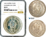 AM293, Austria, Salzburg, Paris von Lodron, Taler 1624, Salzburg Mint, Silver, DAV-3504, NGC MS63, Top Pop!