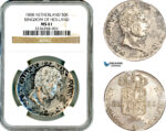 AM337, Netherlands, Kingdom of Holland, Louis Napoleon Bonaparte, 50 Stuivers 1808, Utrecht Mint, Silver, NGC MS61